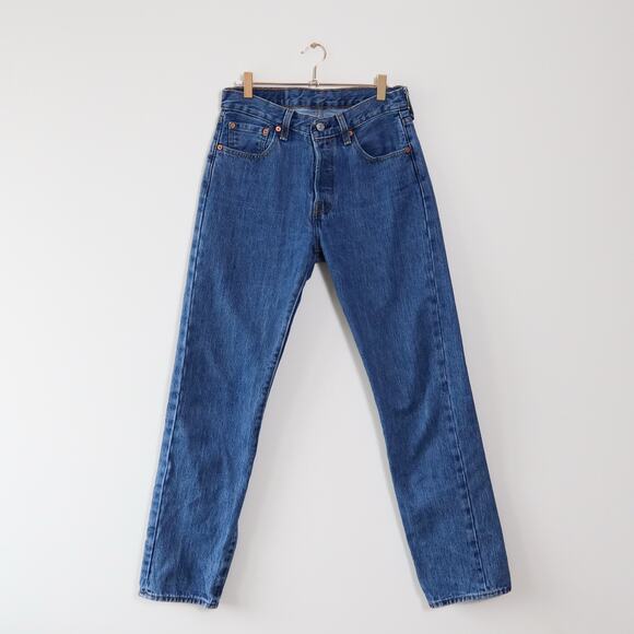 Levi's Blue Straight Leg Women's Jeans - Picture 1 of 13